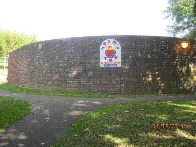 The nursery as seen from the approach from the Car Park